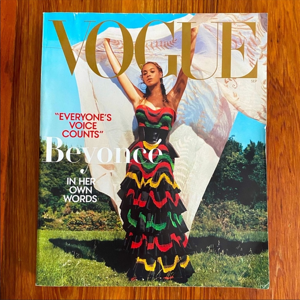 SEPTEMBER 2018 BEYONCÉ VOGUE MAGAZINE